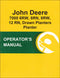JD 7000 6RW, 8RN, 8RW, and 12RN Drawn Planters - Operator's Manual