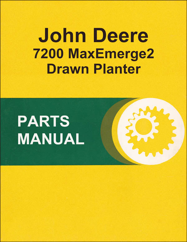 JD 7200 MaxEmerge2 Planters - Parts Catalog