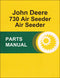JD 730 Air Seeder Drill - Parts Catalog
