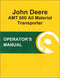 JD AMT 600 All Material Transporter - Operator's Manual