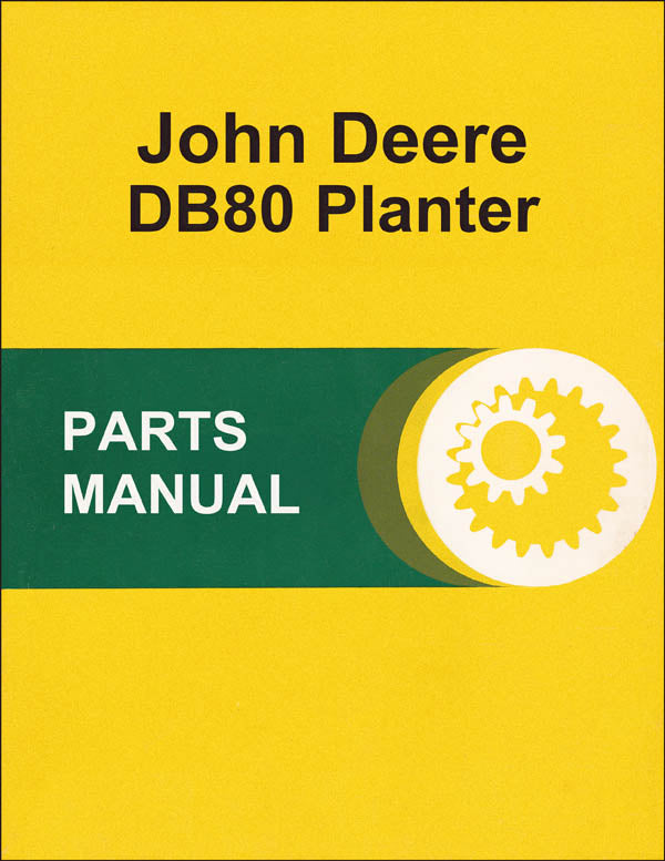 JD DB80 Planter - Parts Catalog