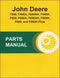JD F640, F640A, F640AH, F640H, F650, F650A, F650AH, F650H, F660, and F660H Plow - Parts Catalog