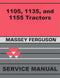 Massey Ferguson 1105, 1135, and 1155 Tractors - Service Manual