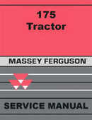 Massey Ferguson 175 Tractor - Service Manual