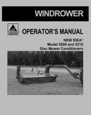 New Idea 5209 and 5212 Mower Conditioner - Operator's Manual