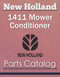 New Holland 1411 Mower Conditioner - Parts Catalog