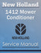 New Holland 1412 Mower Conditioner - Service Manual