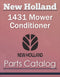 New Holland 1431 Mower Conditioner - Parts Catalog