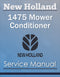 New Holland 1475 Mower Conditioner - Service Manual