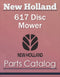 New Holland 617 Disc Mower - Parts Catalog