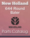 New Holland 644 Round Baler - Parts Catalog