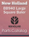 New Holland BB940 Large Square Baler - Parts Catalog