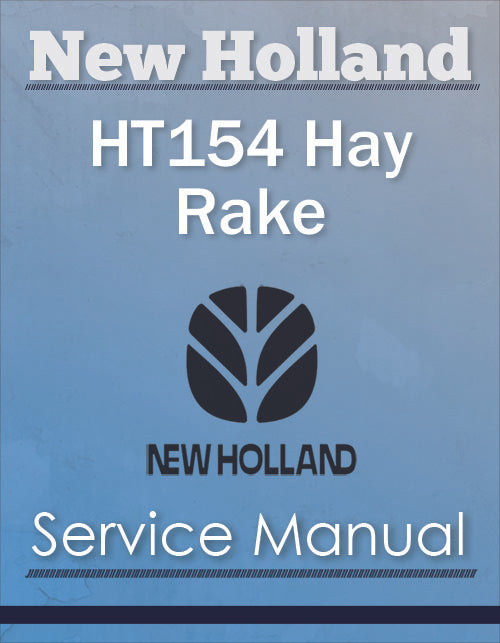 New Holland HT154 Hay Rake - Service Manual