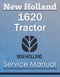 New Holland 1620 Tractor - Service Manual