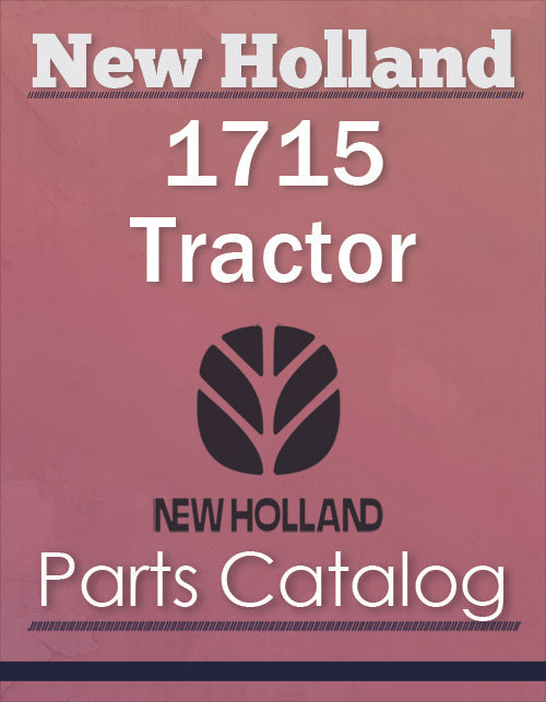 New Holland 1715 Tractor - Parts Catalog