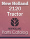 New Holland 2120 Tractor - Parts Catalog