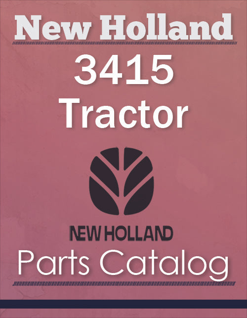 New Holland 3415 Tractor - Parts Catalog