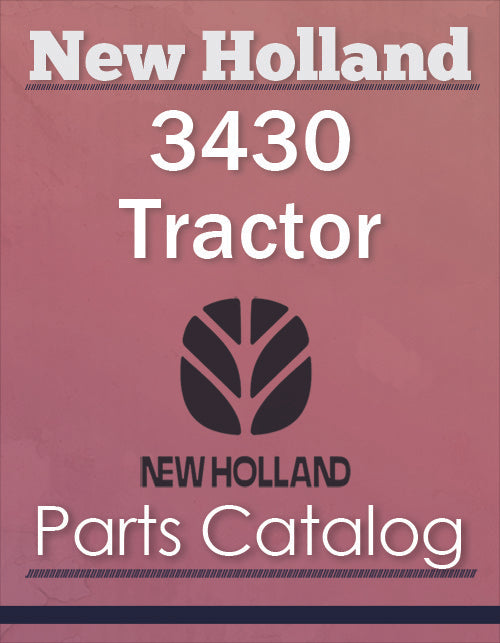 New Holland 3430 Tractor - Parts Catalog