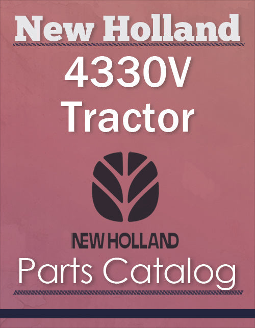 New Holland 4330V Tractor - Parts Catalog