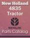 New Holland 4835 Tractor - Parts Catalog