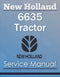 New Holland 6635 Tractor - Service Manual