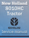 New Holland 8010HC Tractor - Service Manual
