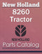 New Holland 8260 Tractor - Parts Catalog