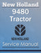 New Holland 9480 Tractor - Service Manual