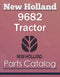 New Holland 9682 Tractor - Parts Catalog