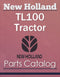 New Holland TL100 Tractor - Parts Catalog