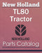 New Holland TL80 Tractor - Parts Catalog