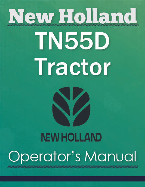 New Holland TN55D Tractor - Operator's Manual