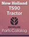 New Holland TS90 Tractor - Parts Catalog