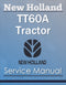 New Holland TT60A Tractor - Service Manual