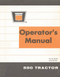 Oliver 550 Gas and Diesel Tractor Manual