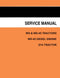 Allis-Chalmers D14, WD, and WD45 Tractors  - COMPLETE SERVICE MANUAL