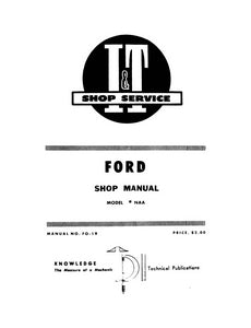 Ford NAA - I&T Shop Service Manual