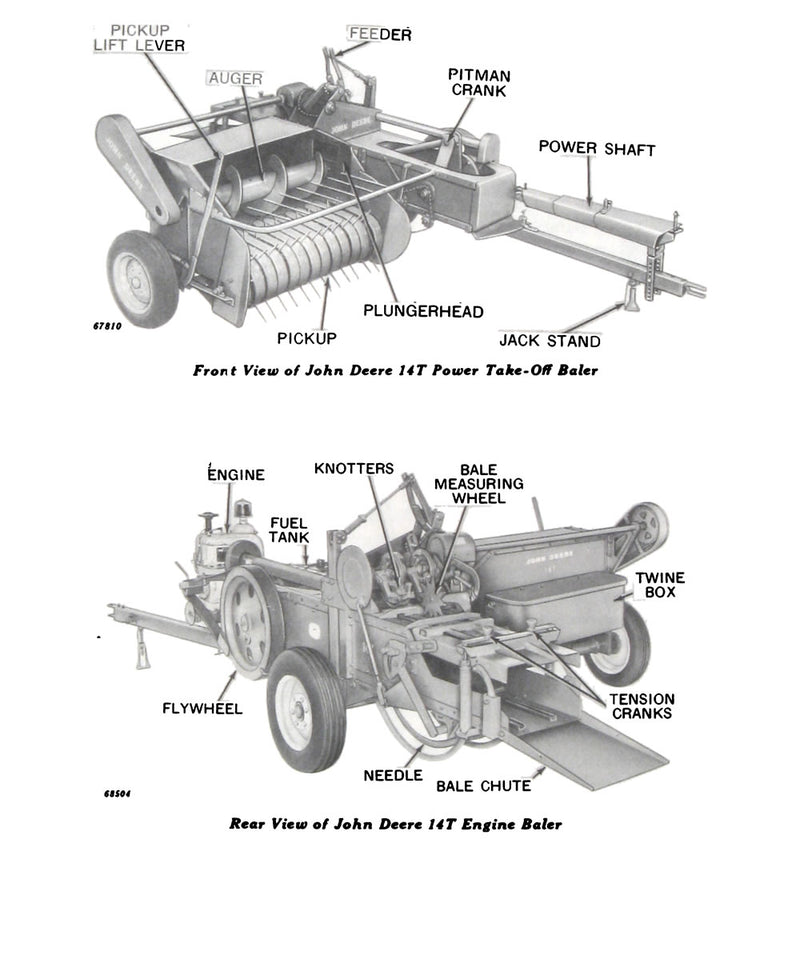John Deere 14T Baler Manual