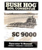 Bush Hog SC 9000 Soil Conservur Manual