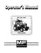 Massey Ferguson 670 and 690 Tractor Manual