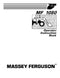 Massey Ferguson 1080 Loader Manual