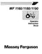 Massey Ferguson 1160, 1180, and 1190 Tractors Manual