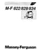 Massey Ferguson 822, 828, and 834 Round Baler Manual