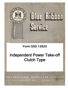 International Independent Power Take-off Clutch Type - Service Manual
