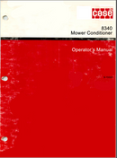Case 8340 Mower Conditioner Manual