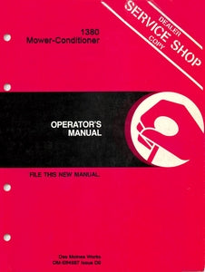 John Deere 1380 Mower-Conditioner Manual