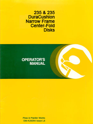 John Deere 235 Disks Manual