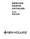 New Holland 273 Hay Baler - Parts Catalog
