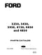 Ford 3230, 3430, 3930, 4130, 4630 and 4830 Tractor - Parts Catalog