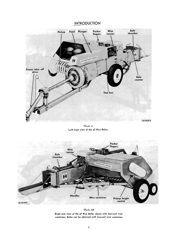 International 37 and 47 Baler Manual